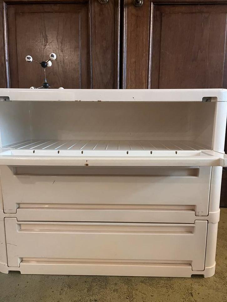 Kartell Ladekast Olaf Von Bohr - Jaren 70, Huis en Inrichting, Kasten | Ladekasten, Gebruikt, Minder dan 100 cm, 50 tot 100 cm