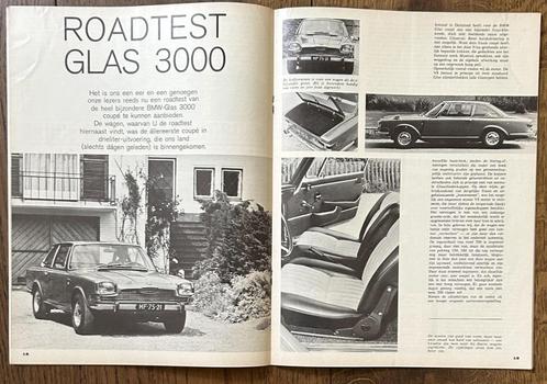 Glas 3000 test in Autovisie 1967, Boeken, Auto's | Folders en Tijdschriften, Gelezen, Overige merken, Ophalen of Verzenden