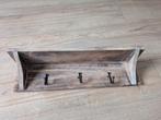 Houten Wandkapstok met 3 Haken, Ophalen of Verzenden, Nieuw, Hout, Wandkapstok
