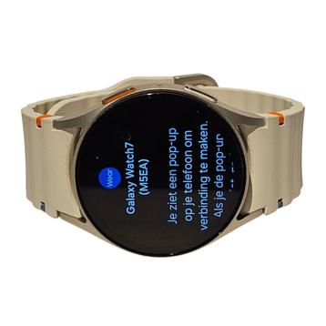 Samsung Galaxy Watch 7 Smartwatch 40mm Cream beschikbaar voor biedingen
