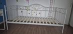 Bed 90 x 200 cm wit, Huis en Inrichting, Ophalen, 90 cm, Eenpersoons, Wit