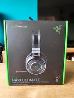 Fijne Razer Nari Ultimate draadloze headset, Computers en Software, Headsets, Ophalen of Verzenden, Zo goed als nieuw, Draadloos