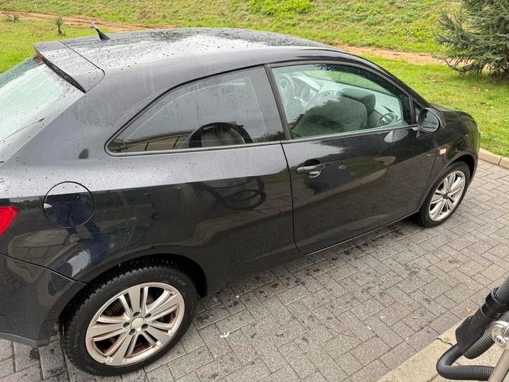 Seat Ibiza 1.4 63KW 3DRS 2008 Zwart, Auto's, Seat, Particulier, Ibiza, Benzine, C, Hatchback, Handgeschakeld, Origineel Nederlands