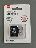 Micro SD geheugenkaart voor fotocamera, 64GB, Nieuw., Audio, Tv en Foto, Fotografie | Geheugenkaarten, SD, Nieuw, Ophalen of Verzenden