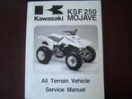 KAWASAKI KSF250 MOJAVE 1987 - 1997 service manual ATV, Kawasaki