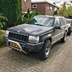 Te Koop: Jeep Grand Cherokee 5.9I V8 1998 grijs kenteken, Zwart, Leder, Vierwielaandrijving, Te koop