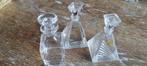 set van 3 kristalen karafjes nieuw, Ophalen of Verzenden, Nieuw, Kristal, Overige typen