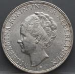 Zilveren rijksdaalder 1940 - 2 1/2 gulden 1940 - Wilhelmina, Verzenden, Zilver, Koningin Wilhelmina, Losse munt