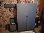 Te koop kompleete slaapkamer uit de jaren 60, Huis en Inrichting, Gebruikt, Tweepersoons, Ophalen of Verzenden, 200 cm