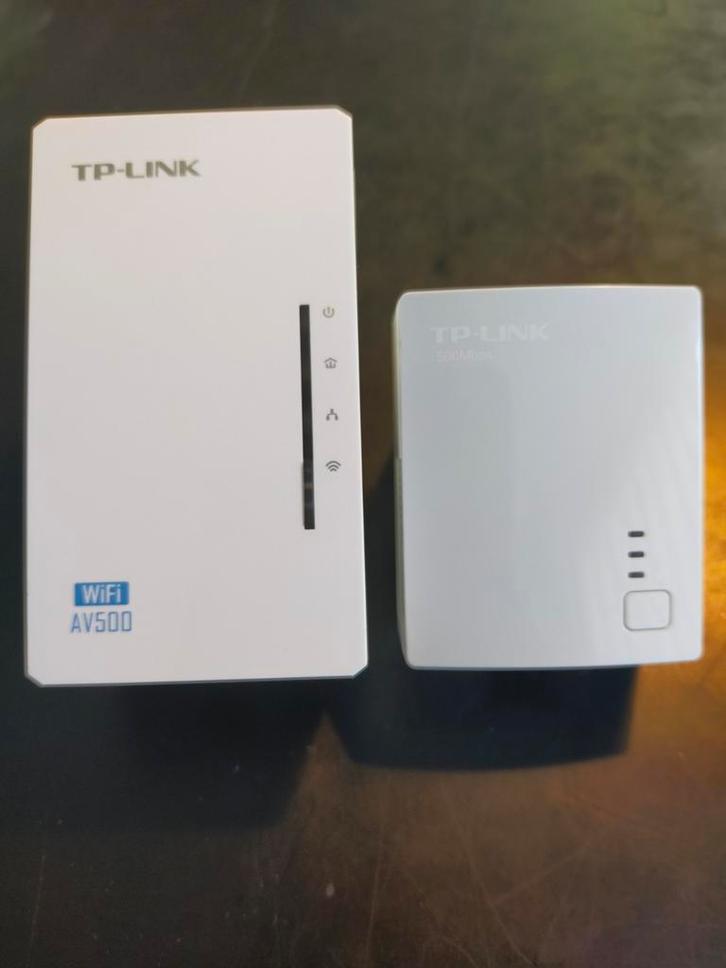 TP-Link AV500 Powerline WiFi Adapter Set, Computers en Software, WiFi-versterkers, Gebruikt, Ophalen of Verzenden