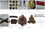 Collectie badges en emblemen | Militaria, Verzamelen, Ophalen, Landmacht, Nederland, Embleem of Badge