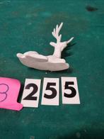 hert wit glitters liggend [b255], Diversen, Kerst, Ophalen of Verzenden, 'T Olde Gre-j, Info@toldegrej.nl, Endepoelstraat 20f Didam