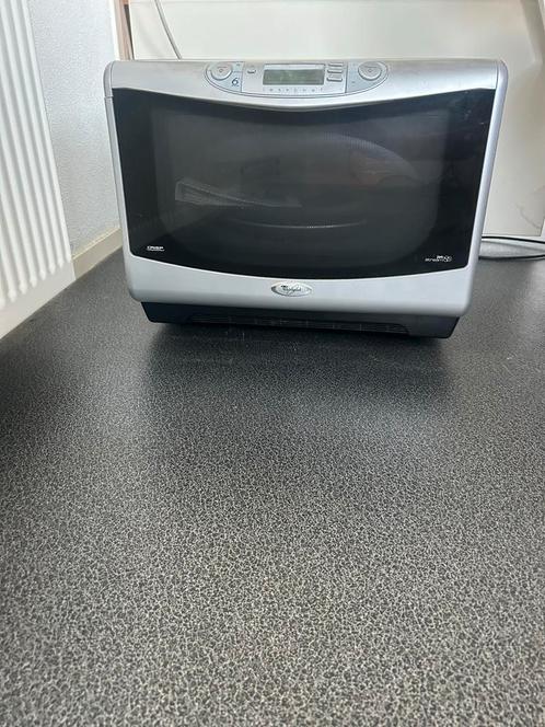 Whirlpool JT359 Combimagnetron met Accessoires, Witgoed en Apparatuur, Magnetrons, Gebruikt, Vrijstaand, Combimagnetron, 45 tot 60 cm