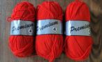 Nieuw. 3 bollen van Lammy Yarns. Totaal 750 meter garen., Ophalen of Verzenden, Nieuw, Breien of Haken, Wol of Garen