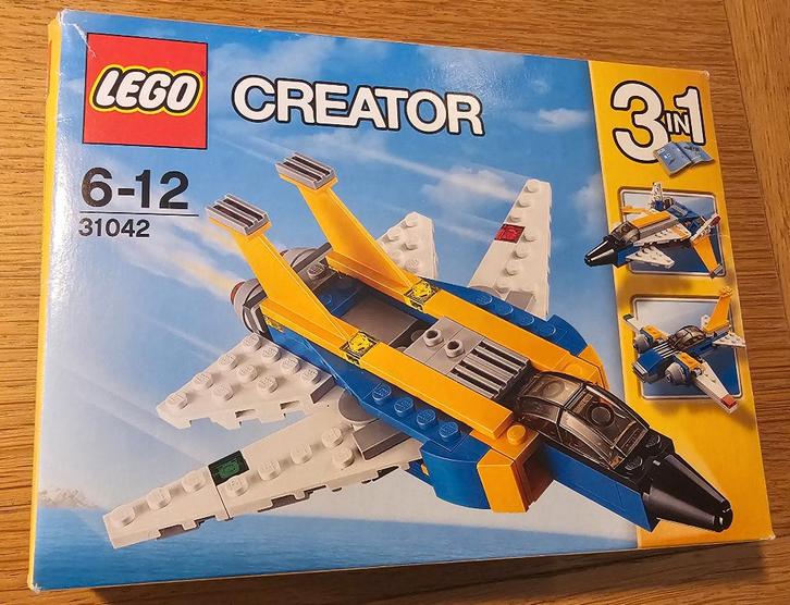 S023 - LEGO Creator Superstraaljager 3 in 1 (31042), Kinderen en Baby's, Speelgoed | Duplo en Lego, Zo goed als nieuw, Lego, Complete set