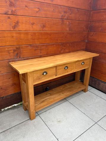 Eikenhouten Sidetable met Lades beschikbaar voor biedingen