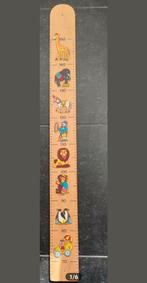 Groeimeter,Meetlat,hout,circus,figuren,kleur,muur,wand,kind, Ophalen of Verzenden, Nieuw, Kraamcadeau