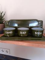 Zeer mooie zand zeep en soda set, Ophalen of Verzenden