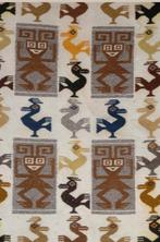 Wandkleed Nazca-stijl - Vogels & Figuren, Nazca-stijl, Gebruikt, 100 tot 150 cm, Unknown