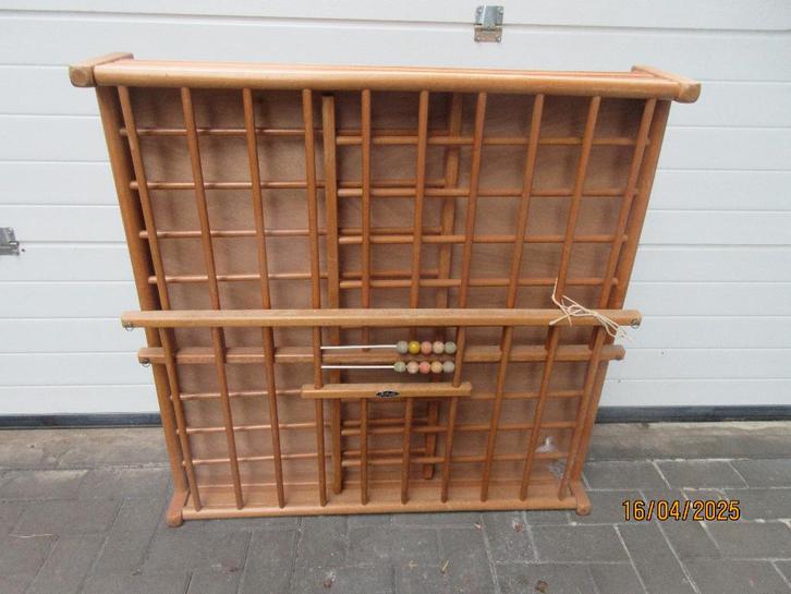 kinderbox - box lichteiken kleur met verhoging. Kibofa, Kinderen en Baby's, Boxen, Gebruikt, Vierkant, Ophalen