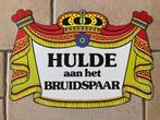 kroonschild deurbord hulde aan het bruidspaar per stuk, Ophalen of Verzenden, Nieuw