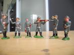 6 antieke miniatuur soldaten van tin? of ander metaalsoort, Antiek en Kunst, Antiek | Speelgoed, Ophalen of Verzenden
