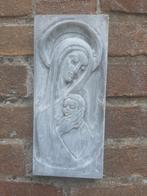 Maria met kind wanddecoratie betonnen beeld tuinbeeld beton, Tuin en Terras, Tuinbeelden, Ophalen of Verzenden, Nieuw