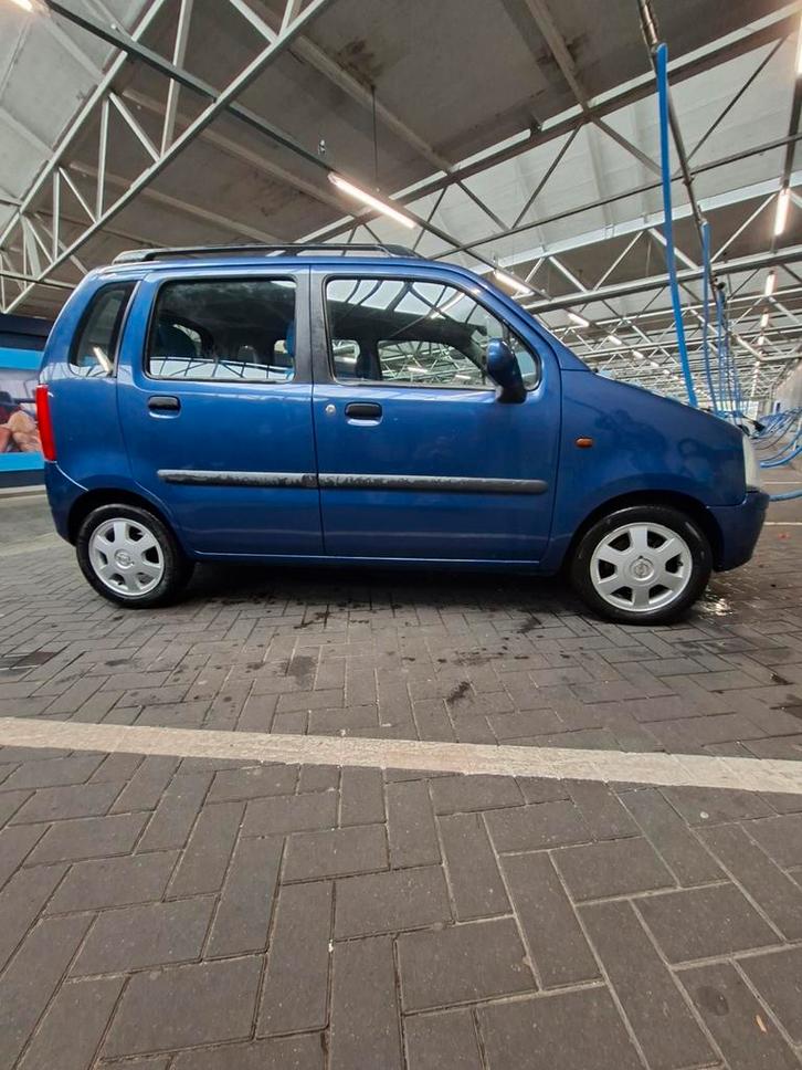 Opel Agila 1.2 I 16V 2002 Blauw, Auto's, Opel, Particulier, Agila, Benzine, D, Hatchback, Handgeschakeld, Origineel Nederlands