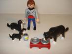 5214 Berner Senner hondjes met baasje 100% compl, Kinderen en Baby's, Speelgoed | Playmobil, Complete set, Ophalen of Verzenden