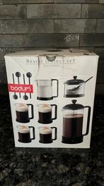 Bodum 12 delige koffieset cafetiere bekers, Huis en Inrichting, Keuken | Servies, Overige typen, Nieuw, Ophalen of Verzenden, Glas