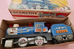 Blikken vintage speelgoedlocomotief MF 712, Ophalen of Verzenden