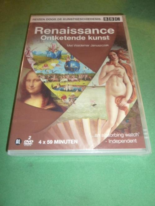 RENAISSANCE  Ontketende kunst Dubbel-dvd In folie BBC, Cd's en Dvd's, Dvd's | Documentaire en Educatief, Nieuw in verpakking, Kunst of Cultuur