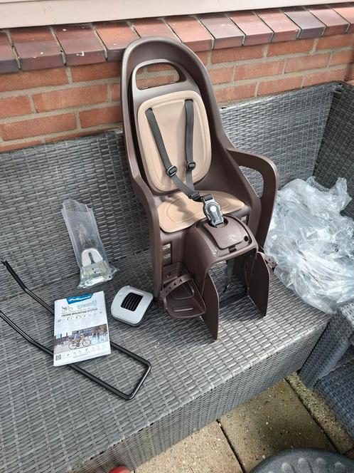 Polisport Groovy Fietsstoeltje - Nieuw, Fietsen en Brommers, Fietsaccessoires | Fietsstoeltjes, Nieuw, Achterzitje, Voetsteuntjes