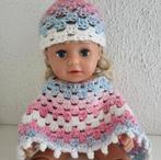 Baby born kleertjes 2 delige poncho. Excl.poppen., Ophalen of Verzenden, Zo goed als nieuw, Babypop