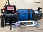 Electrische lier 12 volt 9 Ton KOMPAKT dyneema 12mm x 25m 7
