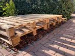 Europallets en blokpallets - 5 stuks, Doe-het-zelf en Verbouw, Hout en Planken, Ophalen, Zo goed als nieuw, Minder dan 200 cm