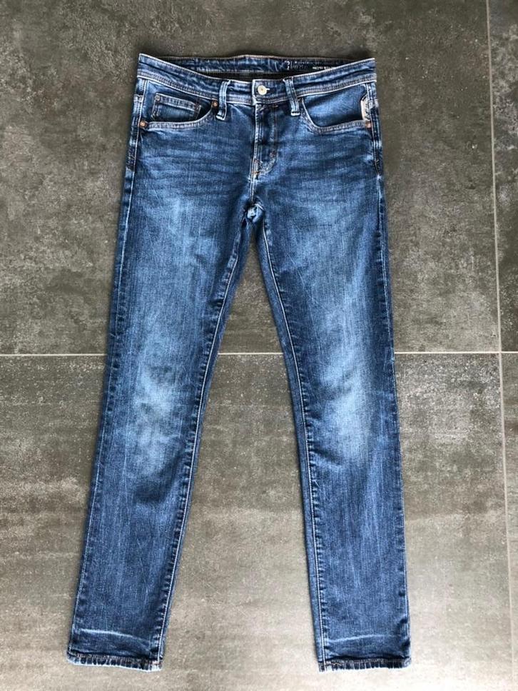 Spijkerbroek EDC, maat 30, Kleding | Heren, Spijkerbroeken en Jeans, Gedragen, Overige jeansmaten, Blauw, Verzenden