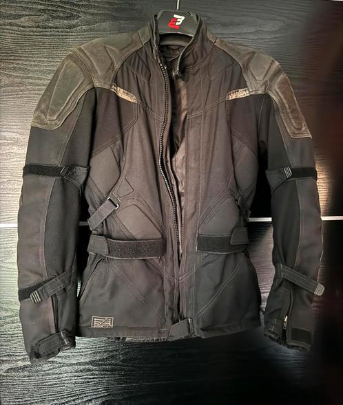 Motorjas zwart, Motoren, Kleding | Motorkleding, Jas | textiel, Tweedehands, Ophalen of Verzenden