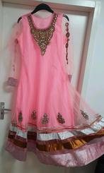 Maat S roze jurk Anarkali indiase Marokkaanse pak, Kleding | Dames, Gelegenheidskleding, Ophalen of Verzenden, Nieuw, Maat 36 (S)