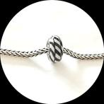 Trollbeads murano Zebra TGLBE-10069 / retired, 1 bedel, Ophalen of Verzenden, Trollbeads, Zo goed als nieuw