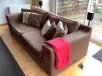 Zitbanken, fauteuil en 2 hockers ( mag ook in delen ), Huis en Inrichting, Banken | Bankstellen, Ophalen, Modern strak, Tweepersoons
