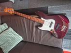 Fender Mexico jazz bass lefty lh linkshandig met covers, Muziek en Instrumenten, Snaarinstrumenten | Gitaren | Bas, Ophalen of Verzenden