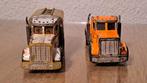 Peterbilt Shell tanker en trekker 1981 Matchbox., Ophalen of Verzenden, Gebruikt, Bus of Vrachtwagen, Matchbox