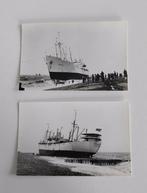 Stranding Benares te Westkapelle., Ophalen of Verzenden, Zo goed als nieuw, Motorboot, Kaart, Foto of Prent
