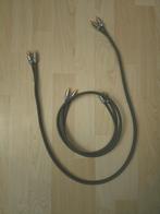 IXOS 104 OFC .63 AUDIOKABEL 1 METER GRIJS (2X), Ophalen of Verzenden, Zo goed als nieuw, Minder dan 2 meter, Luidsprekerkabel