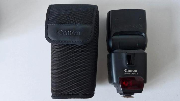 Canon Speedlite 430EX II Flitser, Audio, Tv en Foto, Fotografie | Flitsers, Gebruikt, Canon, Kantelbaar, Ophalen of Verzenden