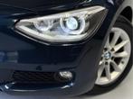 BMW 1-serie 116i Upgrade Edition NL-auto, Xenon, Leder, Gebruikt, 4 cilinders, Met garantie (alle), Blauw
