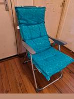 Te koop, Kampeer stoel met kussen., Ophalen, Zo goed als nieuw, Campingstoel