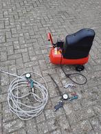 compressor, Doe-het-zelf en Verbouw, Compressors, Ophalen, 10 bar of meer, Zo goed als nieuw, Minder dan 200 liter/min