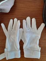 paardrijhandschoenen , handschoenen , wit, Dieren en Toebehoren, Paardrijkleding, Ophalen of Verzenden, Dressuur, Kinderen, Overige typen
